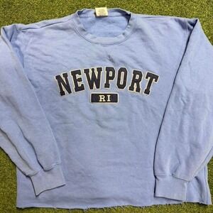 Newport RI blue crewneck sweatshirt Size L #sweatshirt #americana
